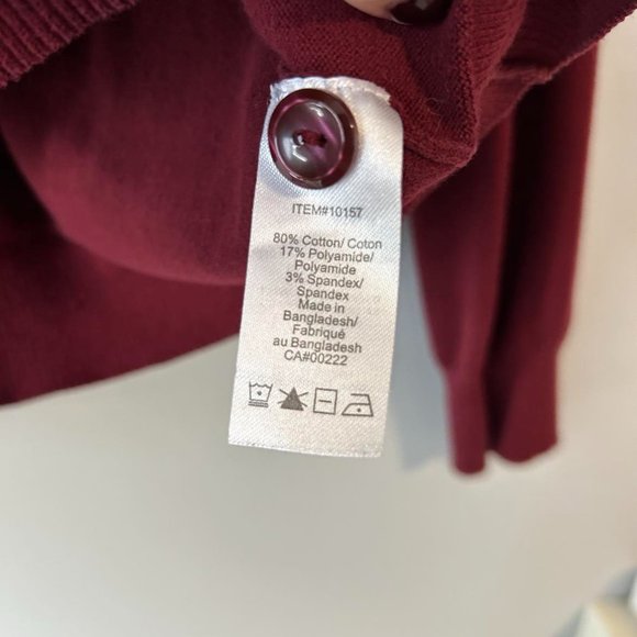 Anna di Fonte Red Cardigan Large - Picture 5 of 8